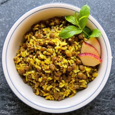 Curried Turmeric Lentils & Rice, 8 pack