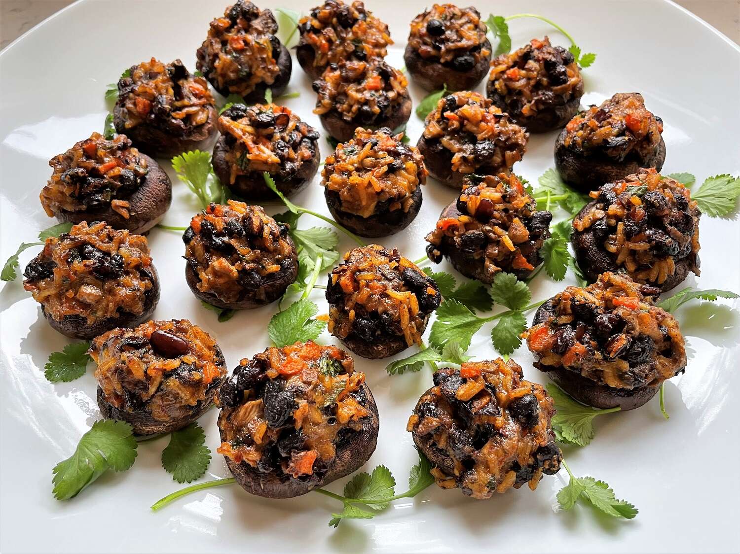 Yumbini can even make appetizers! So quick, easy and convenient - AND healthy!