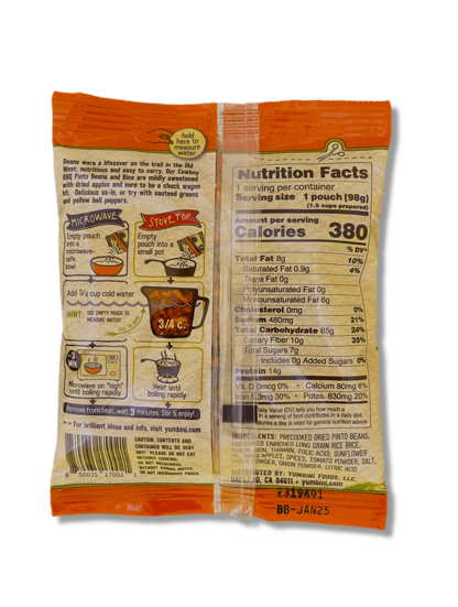 Yummy, healthy, fast quick meal, shows appearance of retail package