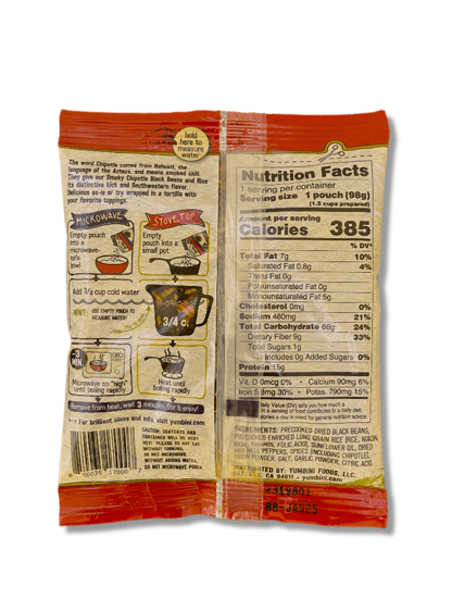 Yummy, healthy, fast quick meal, shows appearance of retail package