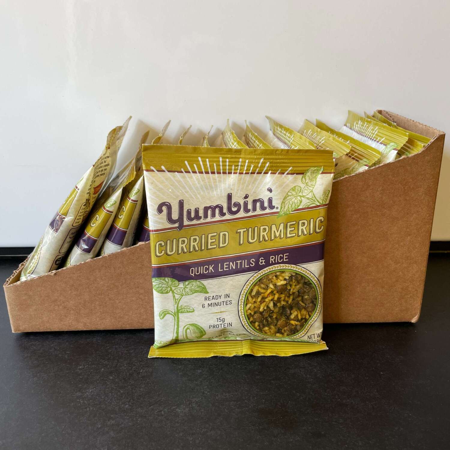 You can buy easy, quick, delicious, healthy Yumbini by the 14-pack case at a substantial discount!