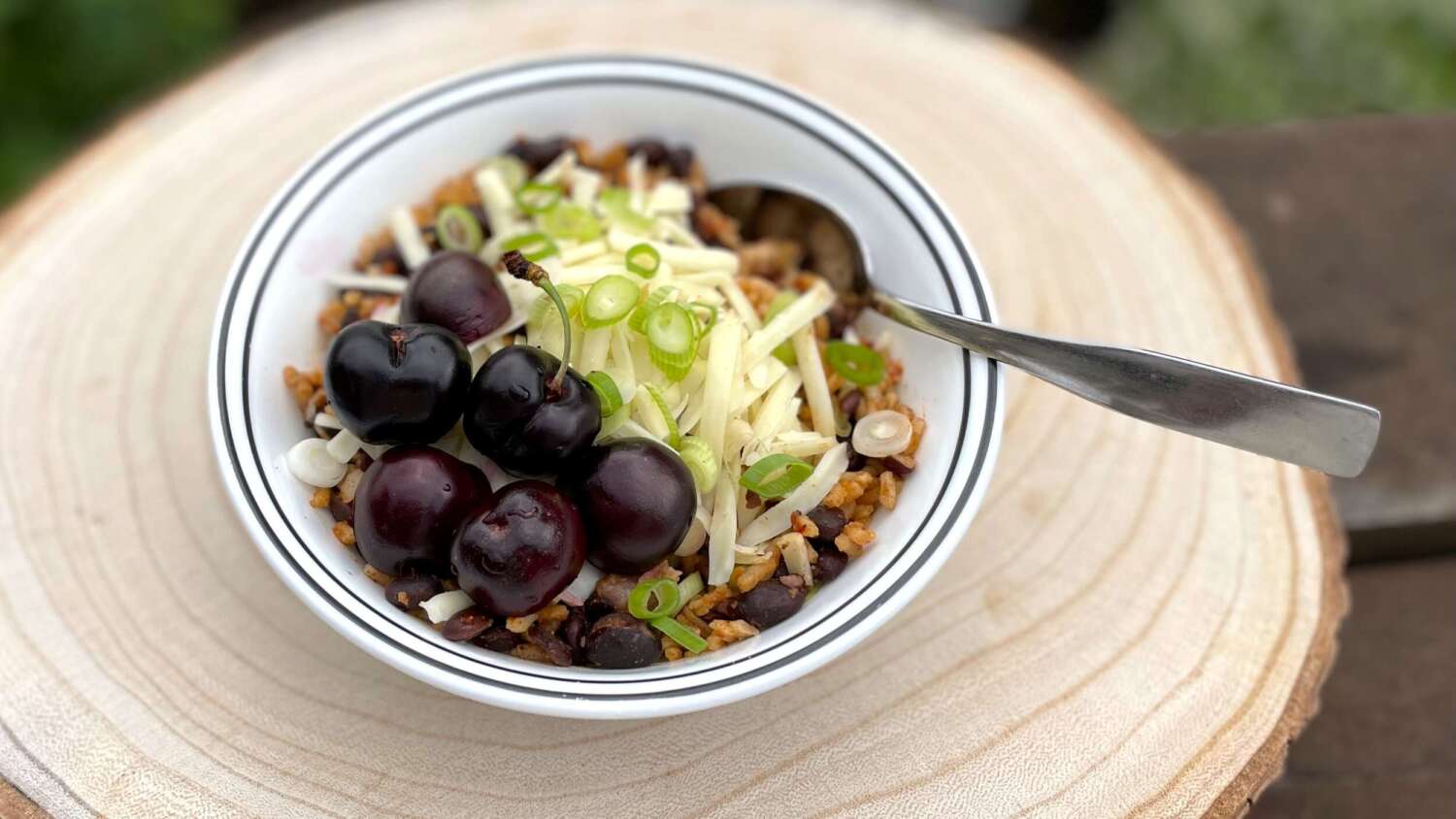Lots of interesting flavor combinations are possible with Yumbini - prep the toppings while the Yumbini cooks - six minutes total start to finish!
