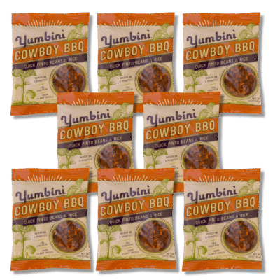 Cowboy BBQ Pinto Beans & Rice, 8 pack