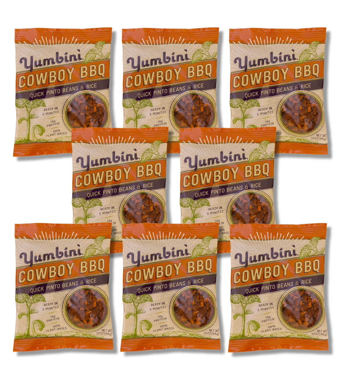 Cowboy BBQ Pinto Beans & Rice, 8 pack - Image 4