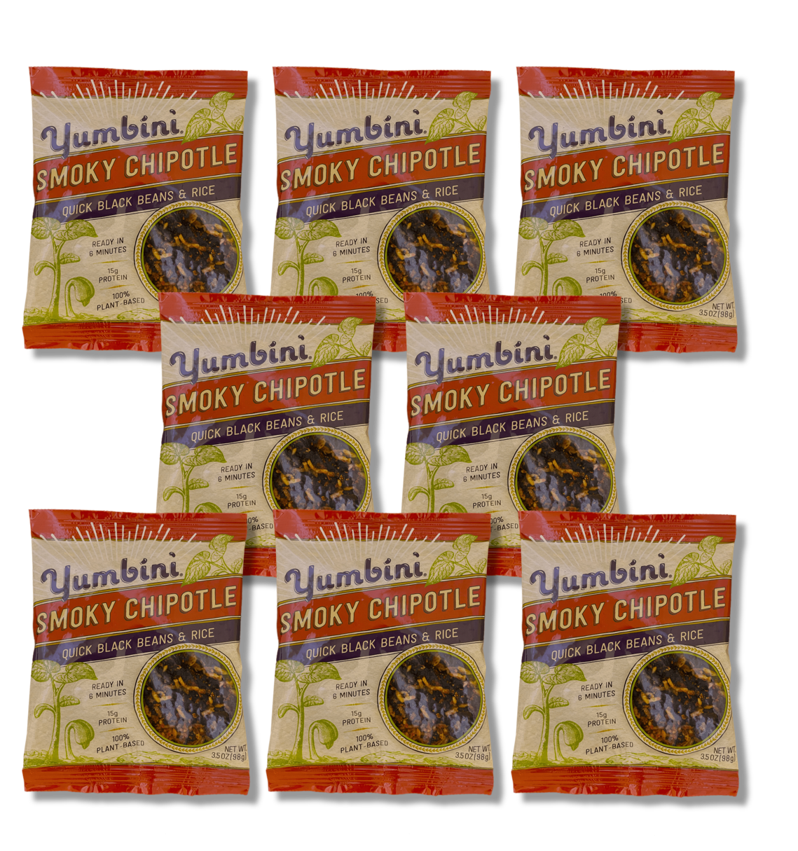 Smoky Chipotle Black Beans & Rice, 8 pack - Image 4