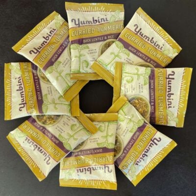 Curried Turmeric Lentils & Rice, 8 pack