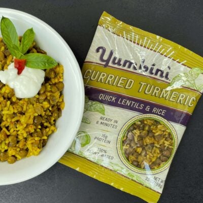 Curried Turmeric Lentils & Rice, 8 pack