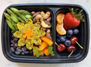 Yumbini is delicious hot or cold. Eat right away of pack in a lunchbox or thermos.