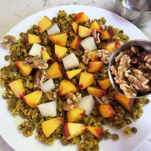 Nuts and seeds are so nutritious and delicious with Yumbini beans and rice - hot or cold!