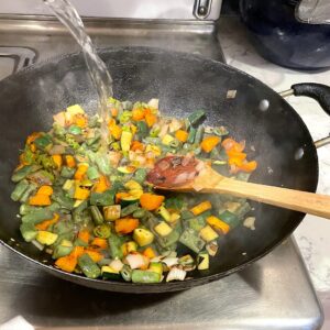 Delicious home-made soups are fast and easy using Yumbini quick beans and rice.
