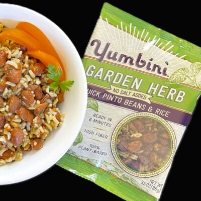 Garden Herb NO SALT ADDED Pinto Beans and Rice, 8 pack