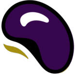 The purple bean shows you are at the right place!